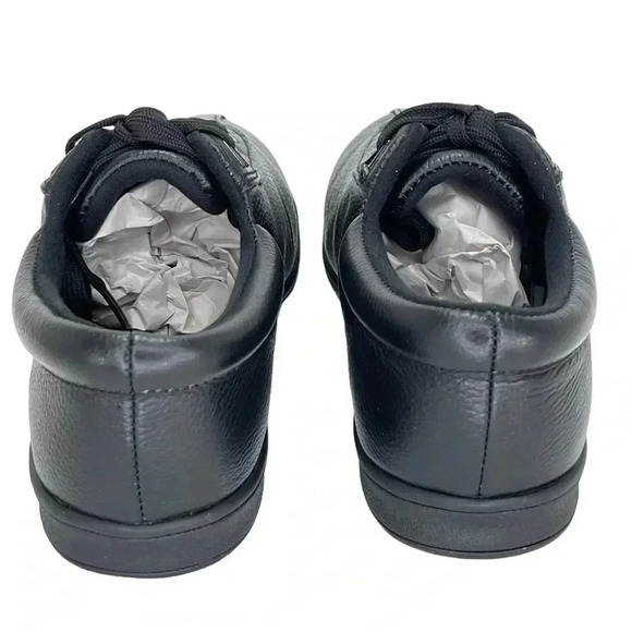 Easy Spirit Esap1 Black Leather Womens Sneakers Size 6.5W - Picture 9 of 13